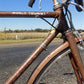 1957 Chicago Schwinn Bicycle, Brown 3 Speed World Tourist Bike, Serial# 2006343