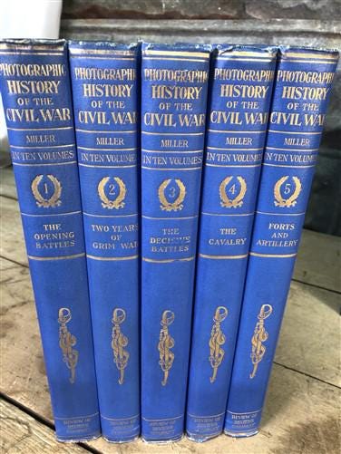 1912 Photographic History of The Civil War, Semi Centennial 10 Volume Set C