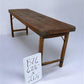 Rustic Folding Table, Vintage Dining Room Table, Kitchen Island, Sofa Table, B76