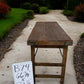 Rustic Folding Table, Vintage Dining Room Table, Kitchen Island, Sofa Table, B74