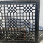 Ornate Art Deco Cast Iron Grate Vintage Wall Floor Fireplace Register Vent A3