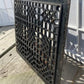 Ornate Art Deco Cast Iron Grate Vintage Wall Floor Fireplace Register Vent A6