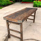 Rustic Folding Table, Vintage Dining Room Table, Kitchen Island, Sofa Table, B94