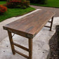 Rustic Folding Table, Vintage Dining Room Table, Kitchen Island, Sofa Table, B74