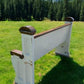 Vintage Wooden Church Pew, Porch Bench, Entry Foyer Bench, Dining Seating, C27