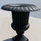 39" Tall Cast Iron Fluted Urn, Flower Pot Planter, Garden Patio Yard Art B5